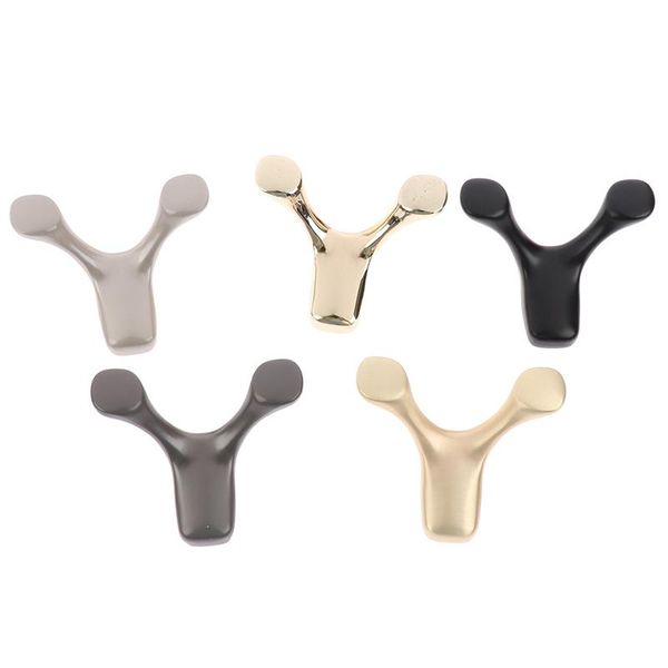 

hooks & rails 1pcs wall-mounted clothes cow horn hook bathroom coat bedroom robe