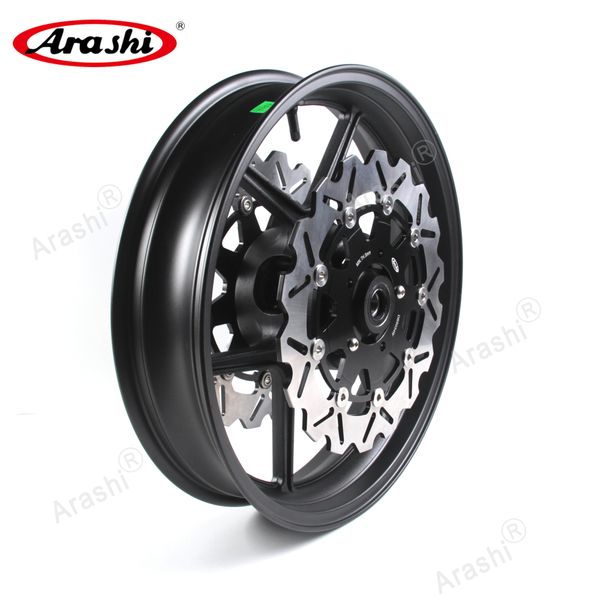 

arashi for kawasaki z750 2007 2008 front wheel rim brake disk disc rotor zx-6r zx6r zx10r zx-10r z 750 07 08