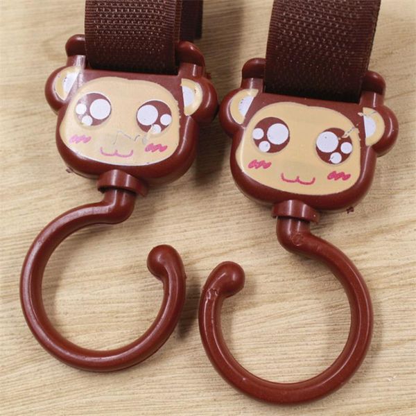 

stroller parts & accessories 2 pcs multi purpose baby hook pushchair 360 swivel hanger hooks carriage storage bag
