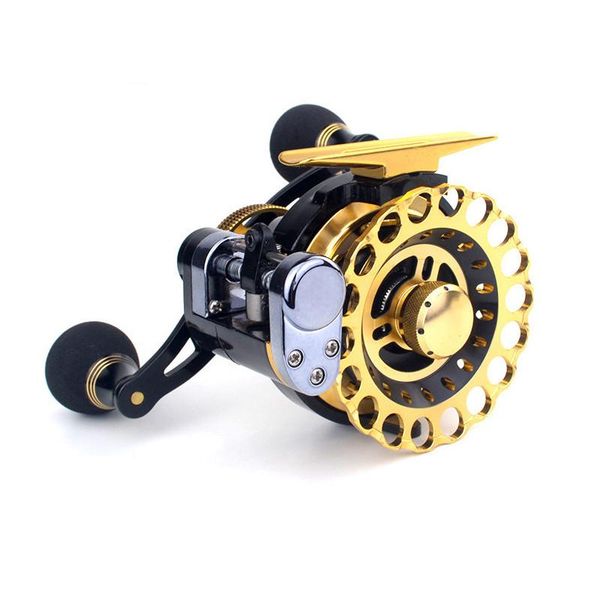 

fishing spinning reel automatic wire-arranging metal raft wheel outdoorfishing gear accessories baitcasting reels