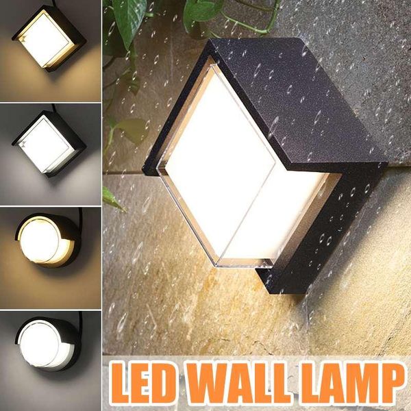 

wall light outdoor sconce waterproof ip65 porch garden lamp balcony terrace decoration lighting ac85-265v lamps