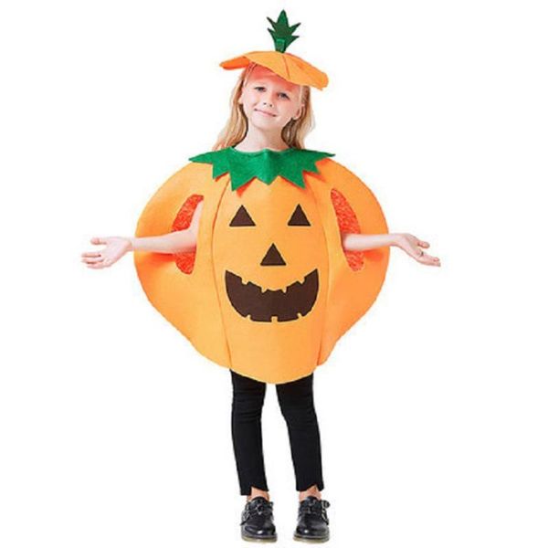

christmas decorations clothing halloween costume pumpkin shape makeup show clothes soft and comfortable