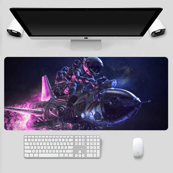 

mouse pads & wrist rests astronaut durable rubber mat pad x xl xxl non slip cushion thickness 2mm lockedge equal le