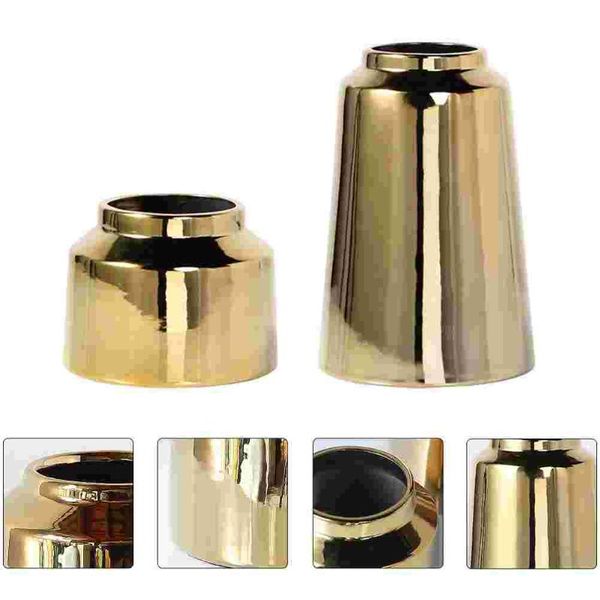 

vases 2pcs flower vase arrangement holder storage ornament ceramic