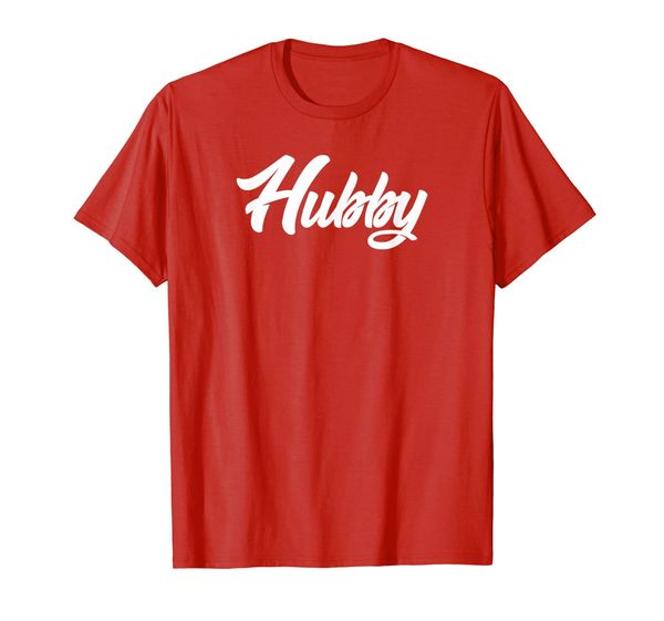 

hubby wifey shirts - wedding announcement - hubby t-shirt, White;black