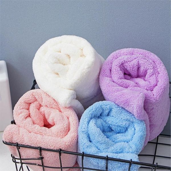 

towel microfiber bath shower hair drying wrap womens girls lady's quick dry hat cap turban head bathing tool