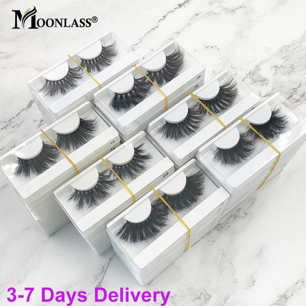 

luxury 5d mink lashes bulk cruelty 25mm eyelashes package box wholesale handmade fluffy fake eyelash extension vendor false
