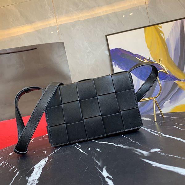 

luxurys designers bags women crossbody handbags real leather woven shoulder bag totes ladies clutch purse