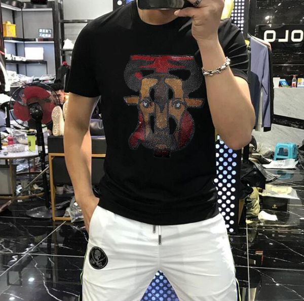 

men's t-shirts the transport of the drop man t shirt strass tshirts men will see fashion short sleeve streetwear, White;black
