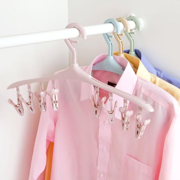 

hangers & racks otherhouse 8 clip clothing rack for clothes drying bra socks underware briefs portable clothespin clips