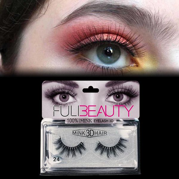 

1/2 pairs natural false eyelashes long eye lashes wispy makeup beauty extension tools maquiagem