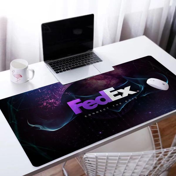 

mouse pads & wrist rests pad fedex logo cool computer lapanime keyboard mat large mousepad keyboards gamers decoracion desk