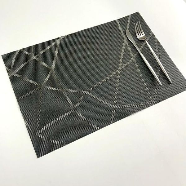 

table runner pack of 4pcs placemats heat insulation non-slip placemat for dining bowl dish kitchen