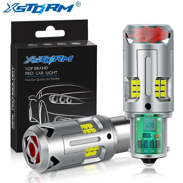 

emergency lights xstorm 1156 ba15s led p21w canbus bau15s py21w bulb no hyper flash error car turn signal light drl daytime running lamp 12v