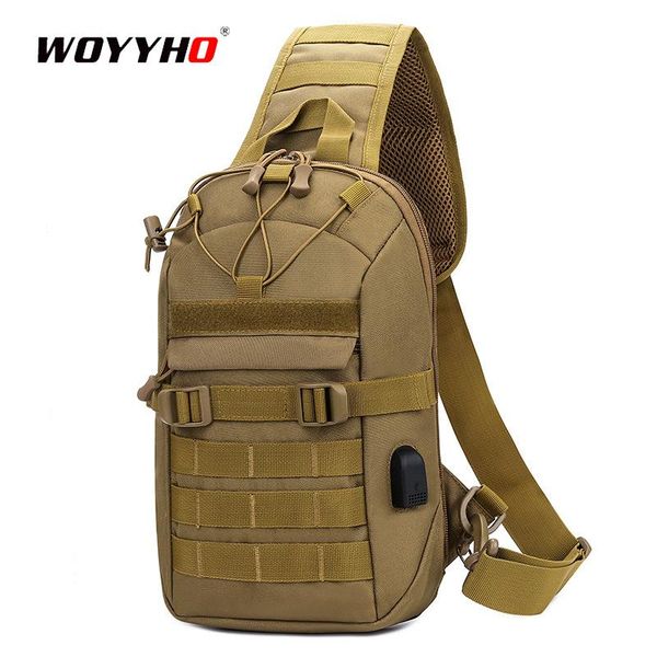 

outdoor bags men waterproof climbing bag,wear-resistant hiking chest bags,ultralight multi-functional camouflage tactical