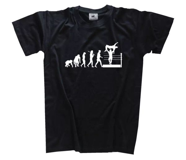 

standard Ã©dition wrestling dans anneau evolution t-shirt 104-164, White;black
