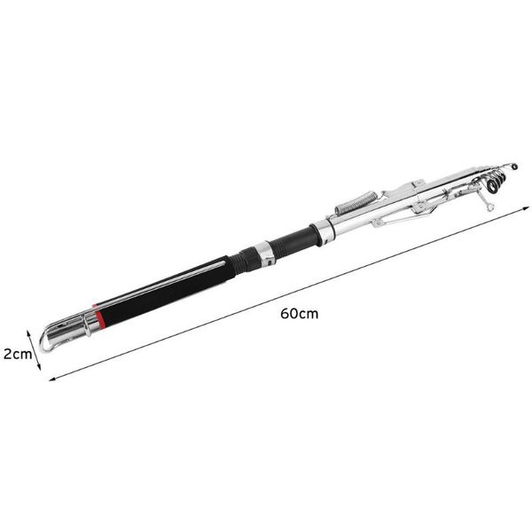 

boat fishing rods portable automatic rod glass fibre reinforced plastic pole durable folding adjustable