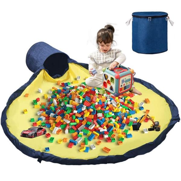 

storage bags toy organizer and play mat for kids folding durable quick bag large activity use indoor outdoor