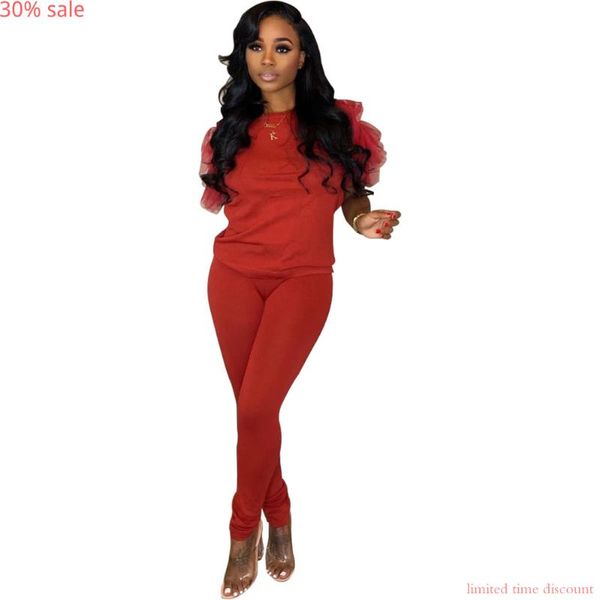 

two piece dress 2 set woman summer fashion pieces petal sleeve shirt tracksuit for women elegant ladies designer pant, White
