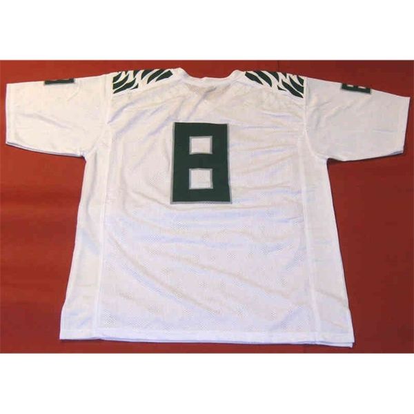 Mitch Custom Futbol Jersey Erkek Gençlik Kadın Vintage 8 Marcus Mariota Nadir Lise Boyutu S-6XL veya herhangi bir isim ve numara formaları