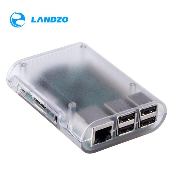 

integrated circuits case for raspberry pi 2 model b 3 ( transparent )
