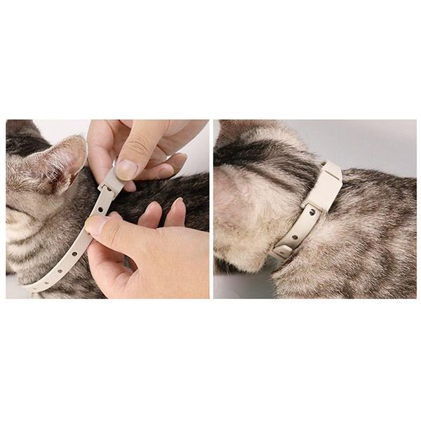 

cat collars & leads pet dog collar anti flea ticks mosquitoes no fleacollar outdoor adjustable accessories