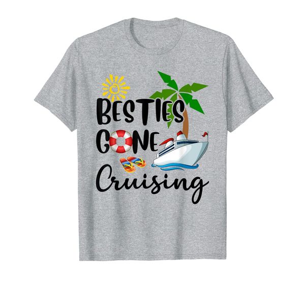 

es gone cruising t-shirt cruising friend matching gifts, White;black