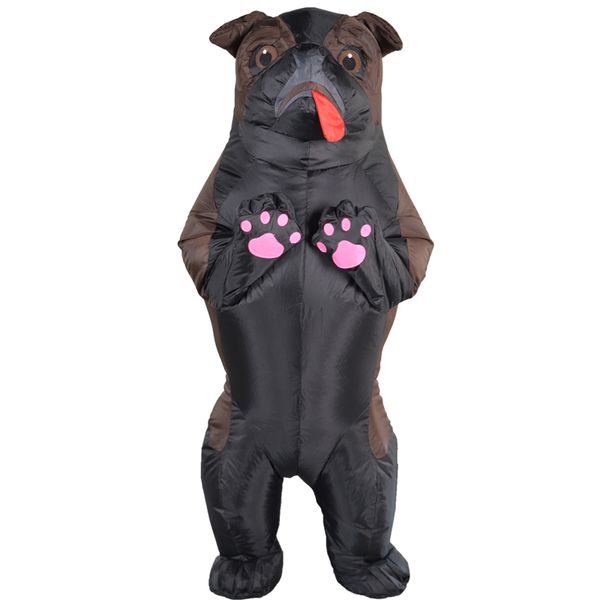 

mascot doll costume dog inflatable costume party costumes fancy mascot anime halloween costume for kids cartoon mascot, Red;yellow