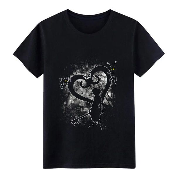 

men's t-shirts kingdom hearts t shirt character short sleeve s-xxxl pictures crazy building spring autumn unique, White;black