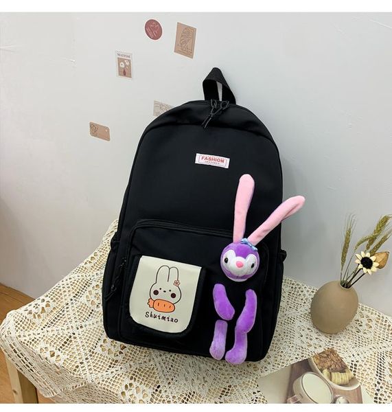 

small fresh backpack for female college students, simple and high-value schoolbag