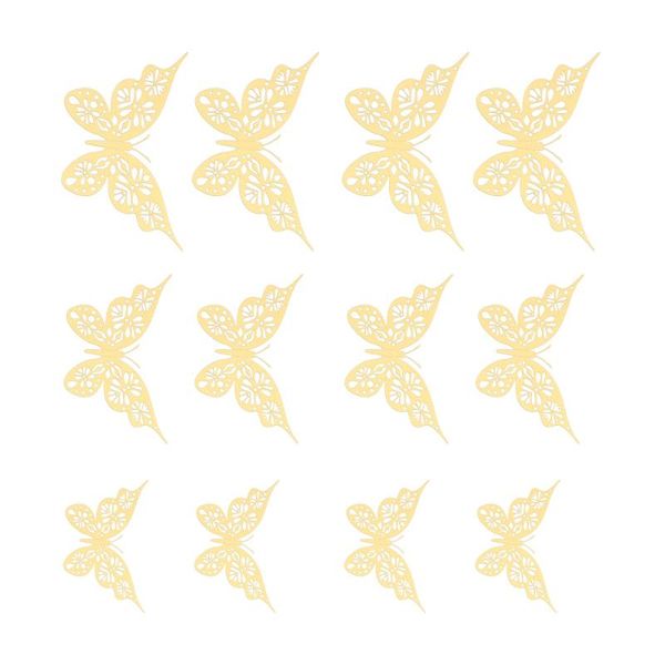 

wall stickers 24pcs design paper ornament decors for living room bedroom