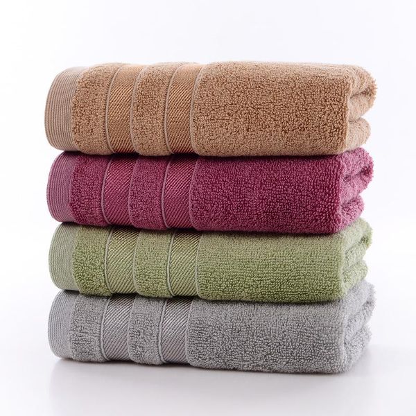 

plain bamboo fiber towel absorbs water breathable soft face wash cleaning quick-dry machine washable