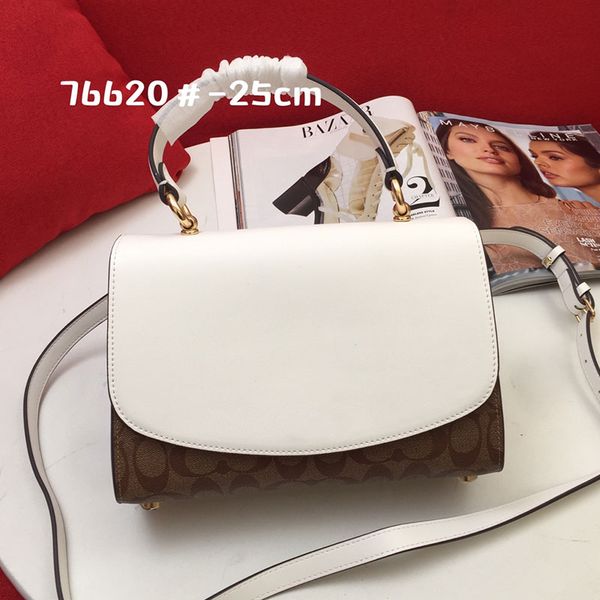 

19 years new style shoulder bags woman messenger handbag, simple and generous leather fashion luxury designer bag, has a mezzanine, large sp
