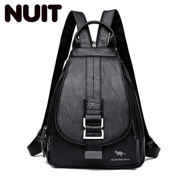 

outdoor bags vintage women leather backpacks female shoulder bag sac a dos casual school for girls travel backpack mochilas