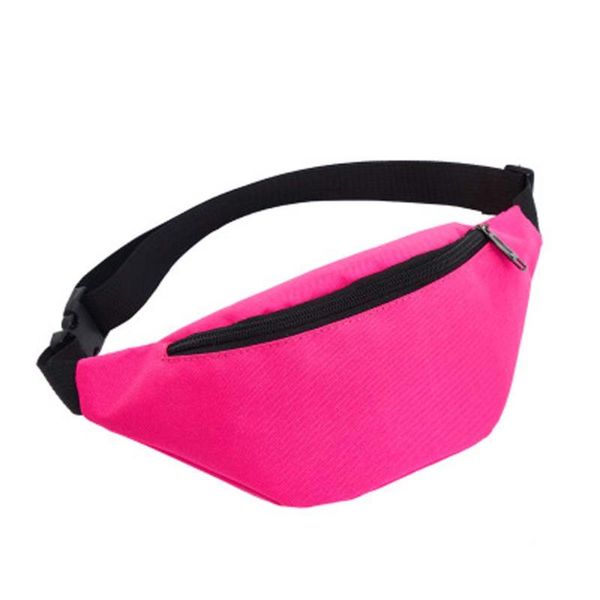 

fashion women wide strap solid chest crossbody bag nylon shoulder messenger pack for travel waist bags