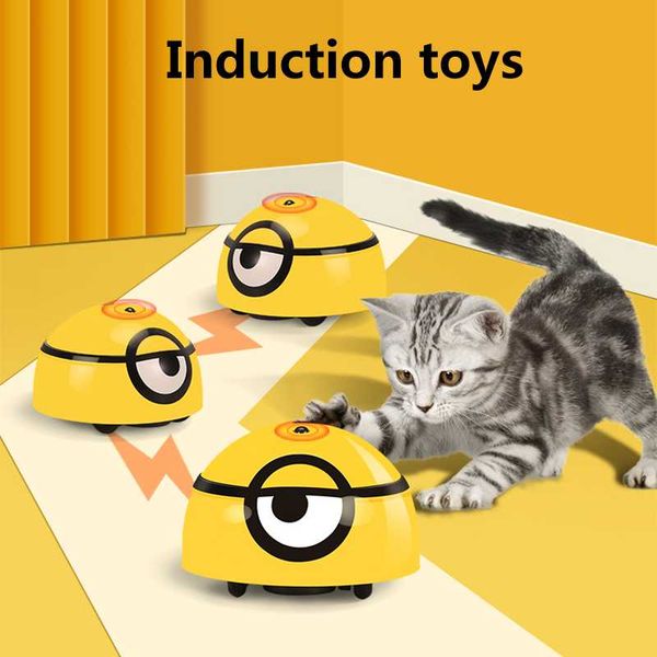 

small animal supplies toy cat dog automatic walk interactive toys intelligent escaping for kids pets infrared sensor pet puppy gifts