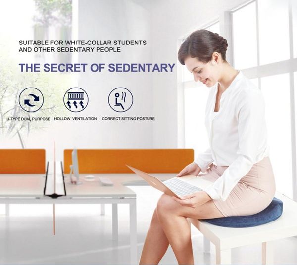 

cushion/decorative pillow seat cushions u-shaped premium memory foam stress relief for pain lumbar great elasticity anti-hemorrhoids chair p