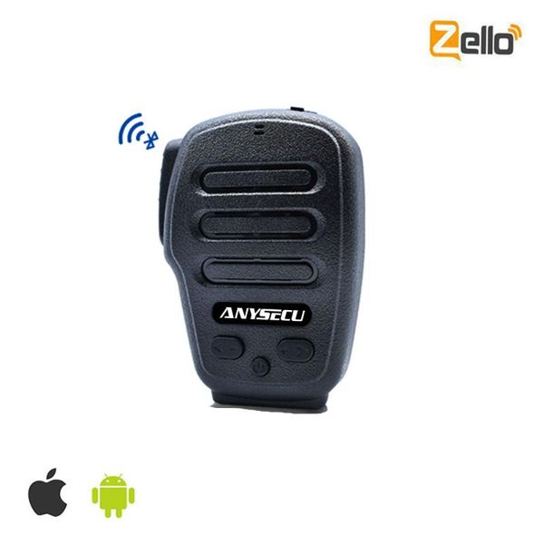 

walkie talkie wireless microphone for poc radios anysecu b03 zello mic walkiefleet radio ptt4u remote control handsfree
