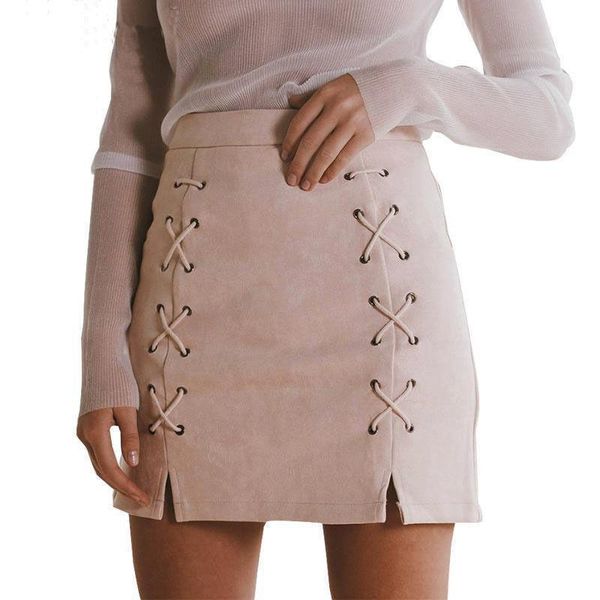 

skirts women ladies high waisted pencil skirt bodycon leather mini uk, Black