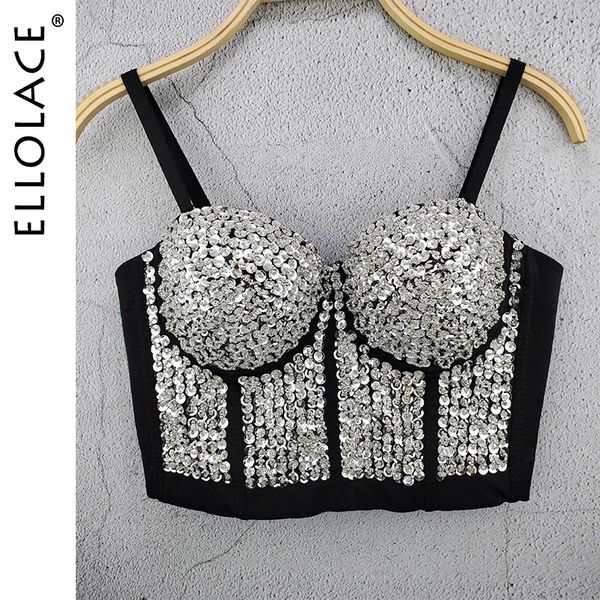 

glittery womens corset bustier gothic clothes sequin corset slimming sheath belly women slimming corset, Black;white