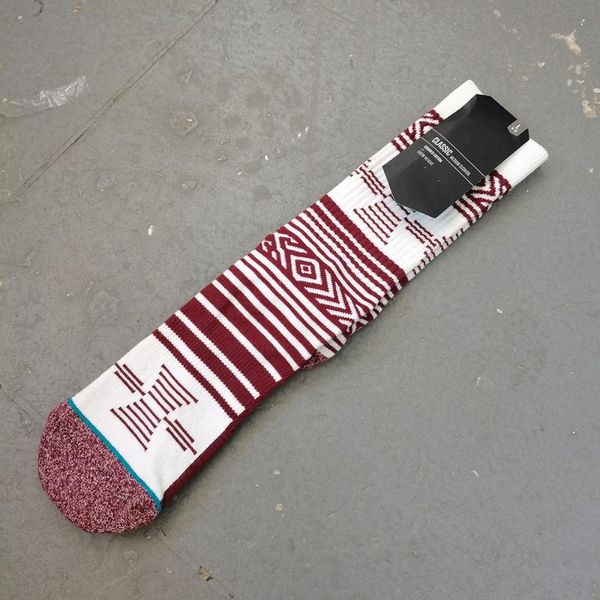 

men's socks harajuku strip skateboard men luxury usa brand basketball, Black