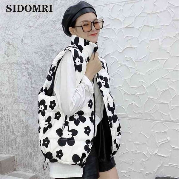 

fashion brand autumn winter women vest mandarin collar sleeveless short coat jacket waistcoat female sales 210923, Black