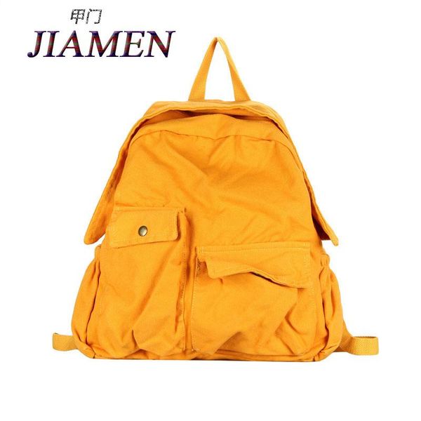 

outdoor bags 2021 fashion women's backpack youth nylon girl lady school shoulder bag mochila