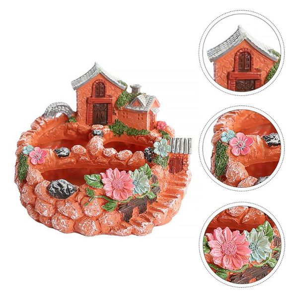 

planters & pots house shaped planter unique plant pot pretty succulent for decor
