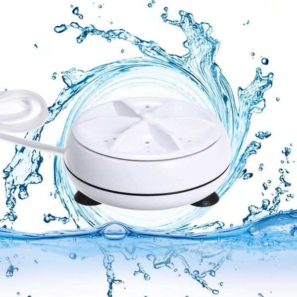 

party favor 2 in 1 portable mini washing machine ultrasonic washer with usb cable convenient for travel business trip