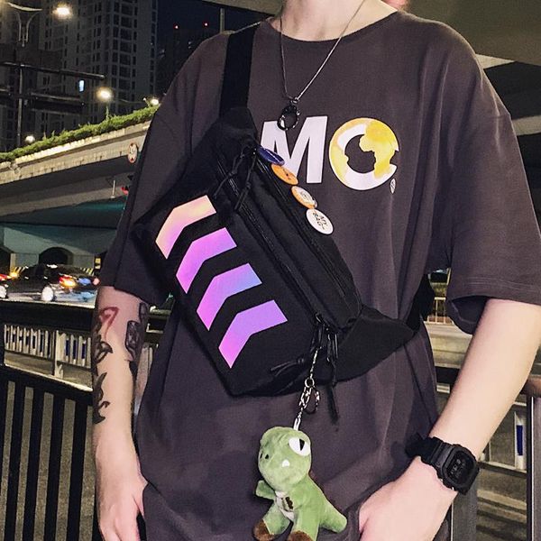

waist bags original aizatly chest bag couple ins cool reflective fashion brand shoulder street trend young student messenger
