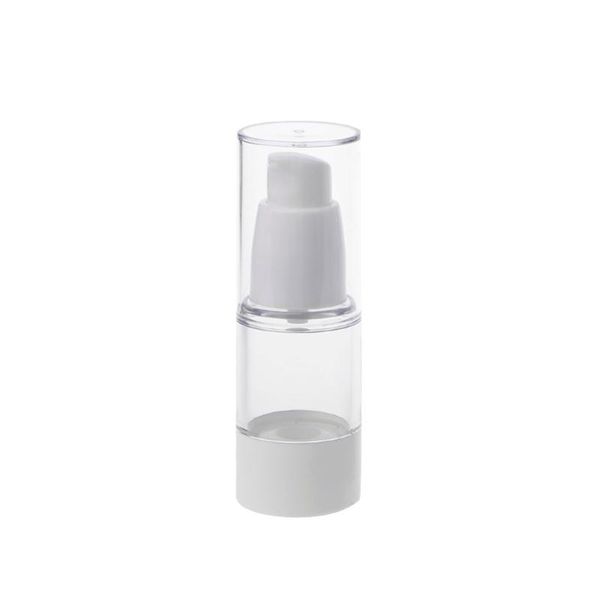 

epmty vacuum pump toilet vessel cosmetic bottle mini transparent lotion storage bottles & jars