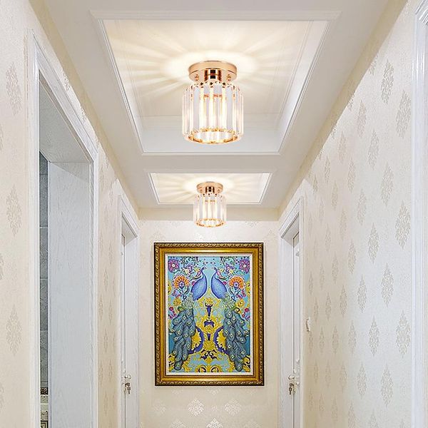 

ceiling lights chkok modern crystal lamp simple ledindoor small home entrance corridor balcony lighting