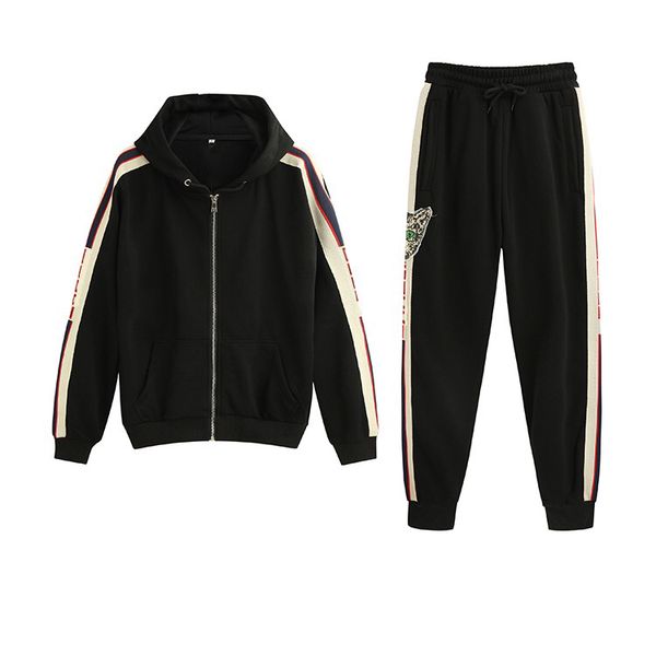 

mnner und frauen trainingsanzug designer casual hochwertige hoodies jacke hosen hosen jogging sportswear gre m3xl, Gray