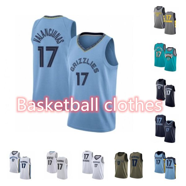 

2021 jonas custom men women youth 17 valanciunas basketball jerseys red blue jersey leave number name, Black;red